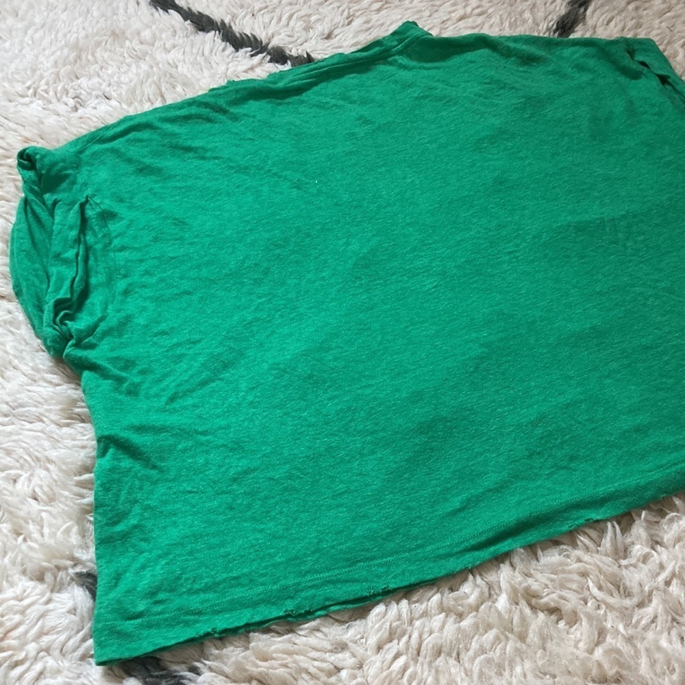 Sandro Distressed Linen Tee - Picture 13 of 16